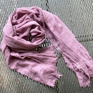 pretty purple scarf